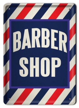 BARBER METALOWY SZYLD PLAKAT RETRO VINTAGE #10819