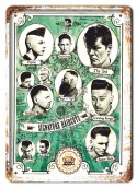 BARBER PLAKAT METALOWY SZYLD OBRAZEK RETRO #12677