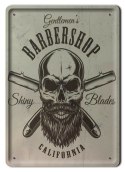BARBER PLAKAT METALOWY SZYLD OBRAZEK RETRO #20052