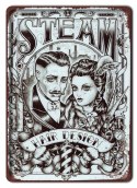 BARBER PLAKAT METALOWY SZYLD OBRAZEK RETRO #20053