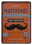 BARBER PLAKAT METALOWY SZYLD RETRO #07007