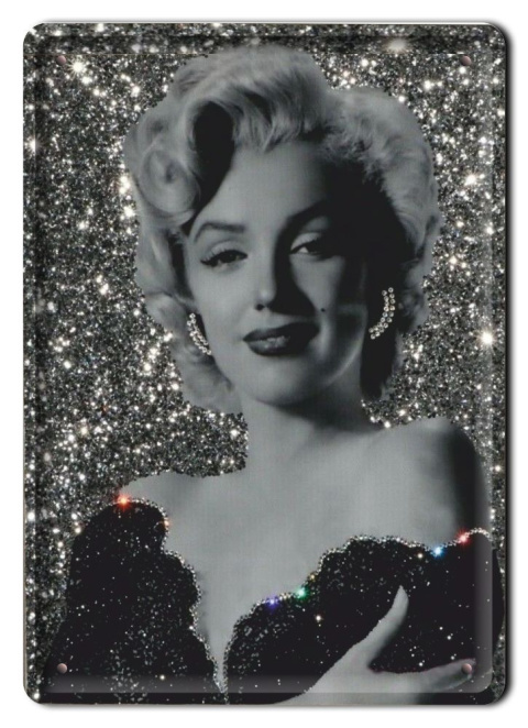 MARILYN MONROE PLAKAT METALOWY SZYLD RETRO #12697