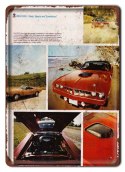 BARRACUDA METALOWY SZYLD PLAKAT RETRO #06821
