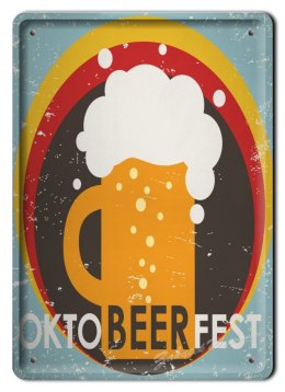 BEER PIWO METALOWY SZYLD PLAKAT OBRAZEK RETRO #04684