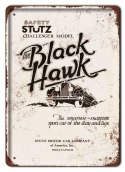 BLACK HAWK METALOWY SZYLD PLAKAT RETRO #06318