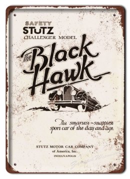 BLACK HAWK METALOWY SZYLD PLAKAT RETRO #06318