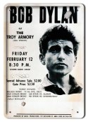 BOB DYLAN PLAKAT METALOWY SZYLD RETRO VINTAGE #12059