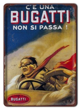 BOGATTI METALOWY SZYLD OBRAZEK RETRO #07127