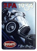 BOGATTI METALOWY SZYLD VINTAGE RETRO #08155