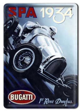 BOGATTI METALOWY SZYLD VINTAGE RETRO #08155