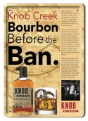 BOURBON METALOWY SZYLD PLAKAT RETRO #08195