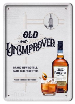 BOURBON WHISKEY METALOWY SZYLD PLAKAT RTRO #07807