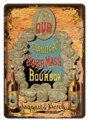 BURBON PLAKAT METALOWY SZYLD RETRO VINTAGE #10151