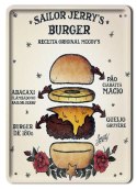 BURGER METALOWY SZYLD PLAKAT VINTAGE RETRO #08185