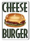 BURGERS METALOWY SZYLD PLAKAT RETRO #11756