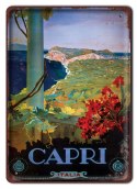 CAPRI PLAKAT METALOWY SZYLD OBRAZEK RETRO #20273