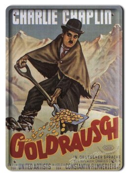 CHAPLIN METALOWY SZYLD PLAKAT VINTAGE RETRO #01617