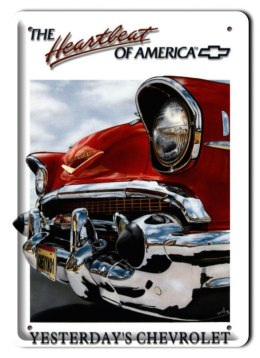 CHEVROLET METALOWY SZYLD PLAKAT VINTAGE RETRO #00664