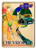 CHEVROLET PLAKAT METALOWY SZYLD OBRAZEK #20408