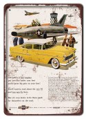 CHEVROLET PLAKAT METALOWY SZYLD RETRO VINTAGE #11333