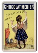 CHOCOLAT METALOWY SZYLD PLAKAT VINTAGE #01993