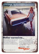 CHRYSER DODGE METALOWY SZYLD PLAKAT RETRO #05371