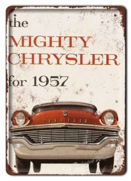 CHRYSLER METALOWY SZYLD BLASZKA PLAKAT RETRO #06354