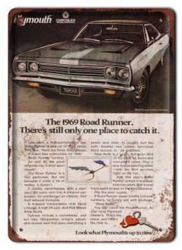 CHRYSLER METALOWY SZYLD PLAKAT RETRO #05335