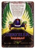 CHRYSLER METALOWY SZYLD PLAKAT RETRO #05366