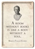 CICERO METALOWY SZYLD PLAKAT VINTAGE RETRO #08704