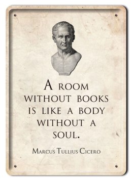 CICERO METALOWY SZYLD PLAKAT VINTAGE RETRO #08704