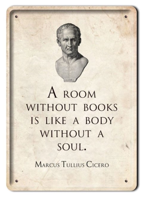 CICERO METALOWY SZYLD PLAKAT VINTAGE RETRO #08704