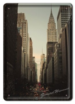 CITY OF NEW YORK METALOWY SZYLD OBRAZEK #01805