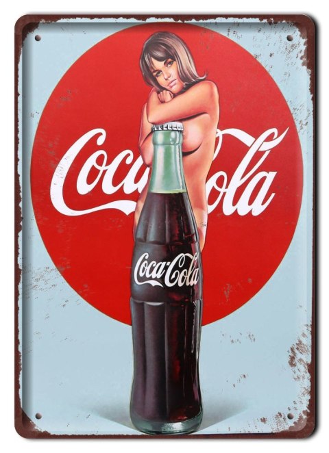 COCA COLA METALOWY SZYLD PLAKAT RETRO #08352