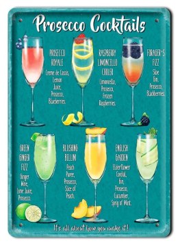 COCKTAIL WÓDKA PLAKAT METALOWY SZYLD RETRO #07421