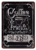 COFFEE KAWA PLAKAT METALOWY SZYLD RETRO #07920