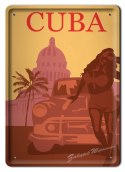 CUBA METALOWY SZYLD PLAKAT OBRAZEK RETRO #04695
