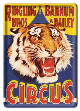 CYRK METALOWY SZYLD PLAKAT VINTAGE RETRO #08470