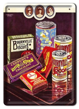 CZEKOLADA METALOWY SZYLD PLAKAT RETRO #08638