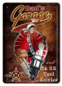 DADS GARAŻ METALOWY SZYLD PLAKAT RETRO #07551