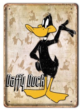 DAFFY DUCK METALOWY SZYLD RETRO VINTAGE #00262