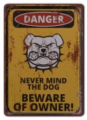 DANGER PLAKAT METALOWY SZYLD OBRAZEK RETRO #20312