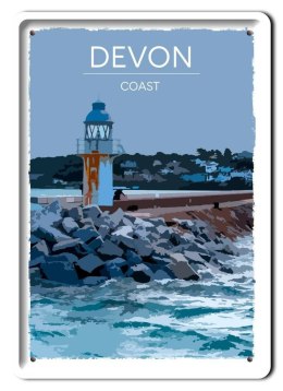 DEVON PLAKAT METALOWY SZYLD OBRAZEK RETRO #20416