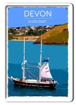 DEWON PLAKAT METALOWY SZYLD OBRAZEK RETRO #20444