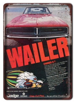 DODGE CHARGER METALOWY SZYLD PLAKAT RETRO #05332