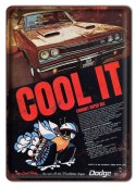 DODGE CORONET METALOWY SZYLD PLAKAT RETRO #05376