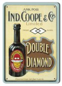 DOUBLE DIAMOND METALOWY SZYLD PLAKAT RETRO #00523