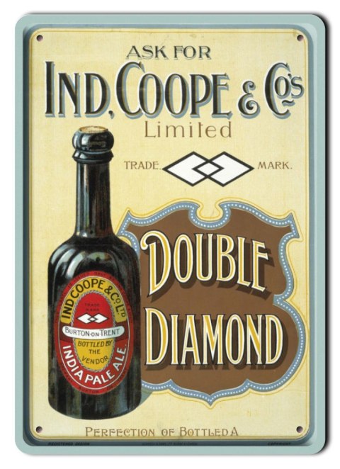 DOUBLE DIAMOND METALOWY SZYLD PLAKAT RETRO #00523