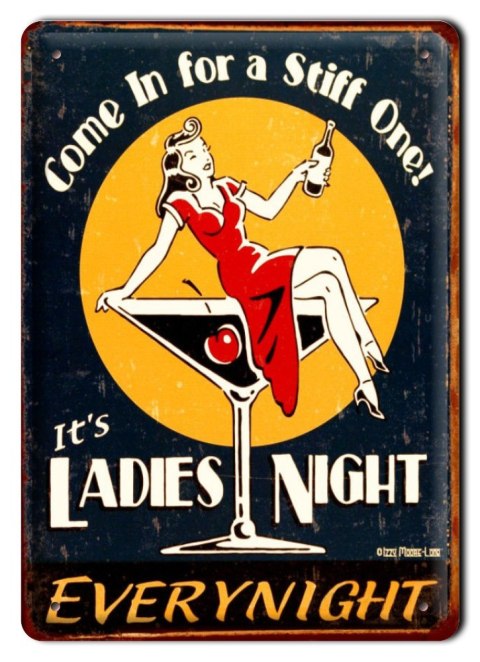 DRINK METALOWY SZYLD PLAKAT TABLICZKA RETRO #00307