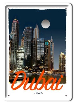DUBAI PLAKAT METALOWY SZYLD OBRAZEK RETRO #20432
